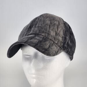 Gray Velour Baseball Cap Hat Soft Polyester Adjustable Hook-Latch Adult China